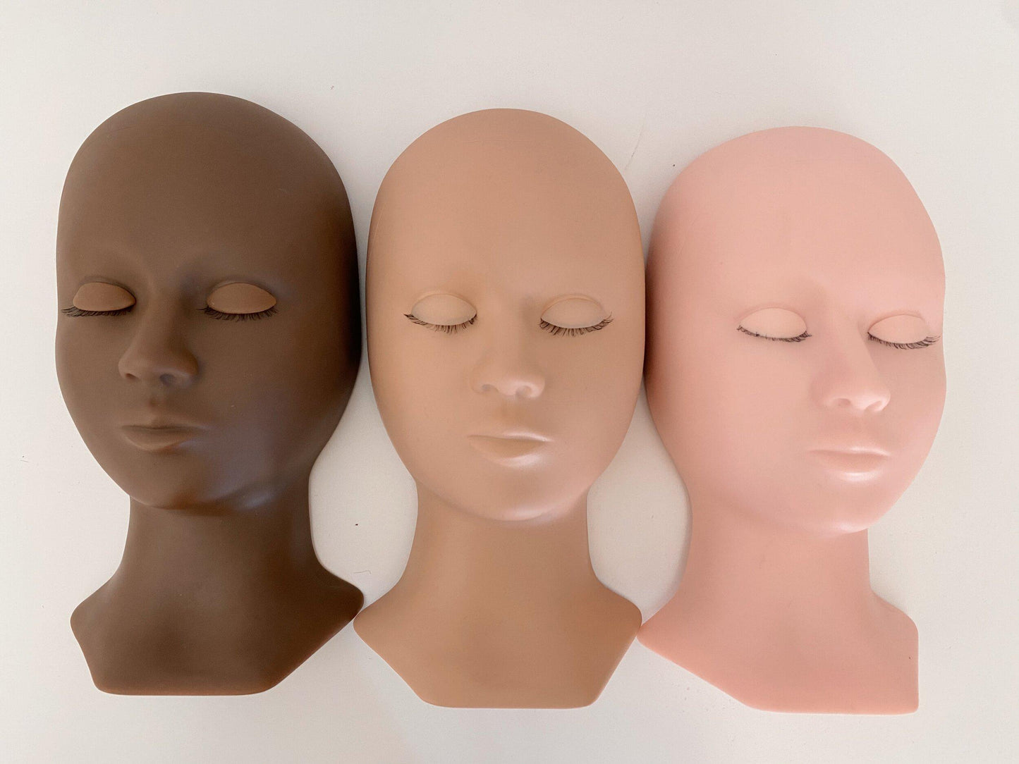 mannequin head with removal lids