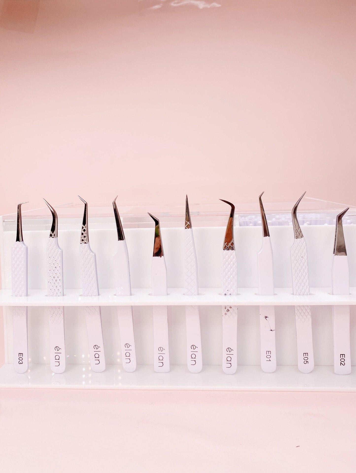 lash organizer - 10 tweezer slots
