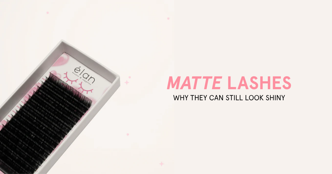 WHY MATTE LASHES CAN STILL LOOK SHINY