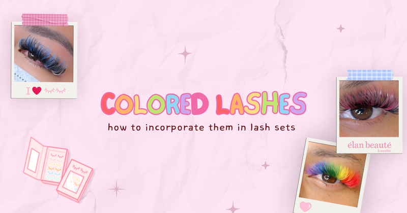HOW TO INCORPORATE COLORED LASHES