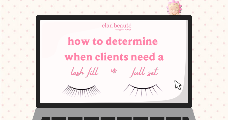 HOW TO DETERMINE WHETHER LASHES NEED A FILL OR A FULL SET?