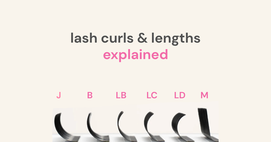 LASH CURLS AND LENGTHS EXPLAINED