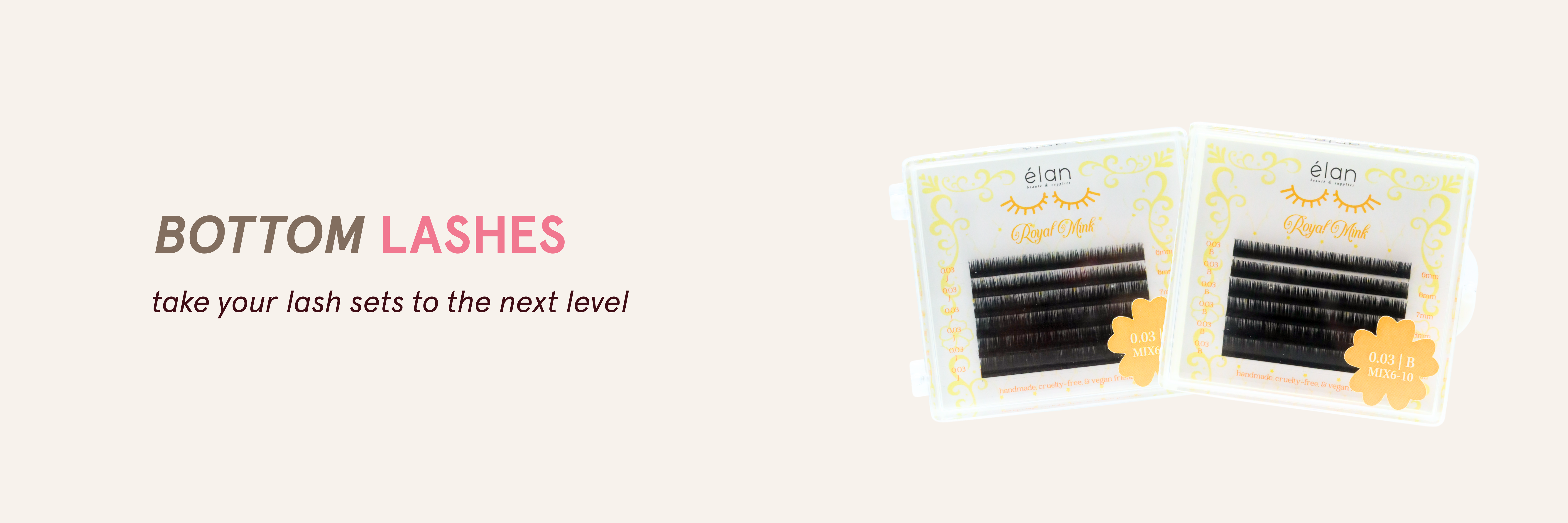 LEVEL UP your lash sets with bottom lashes – elan beaute and supplies