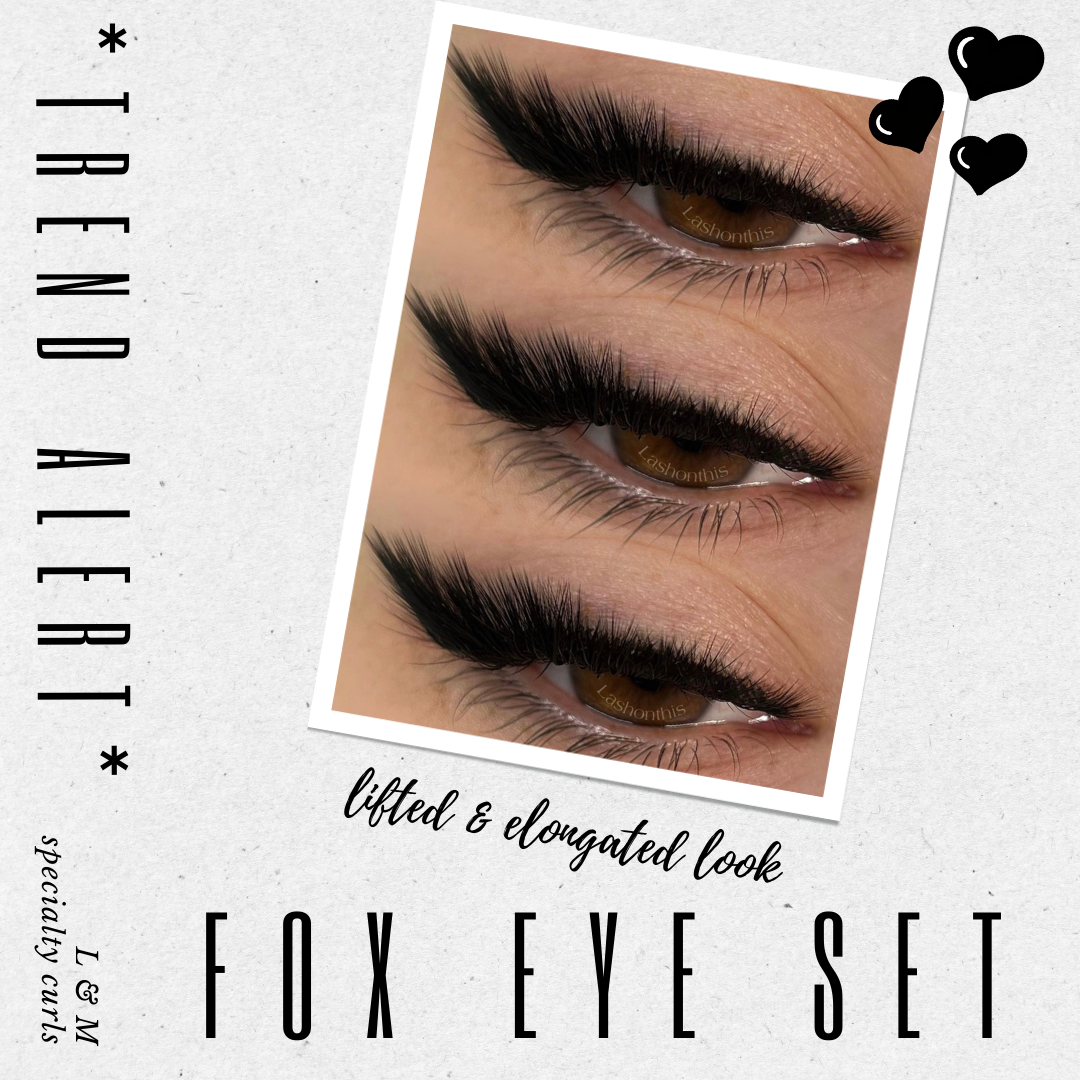 THE SECRET TO STUNNING FOX EYE LASH SETS