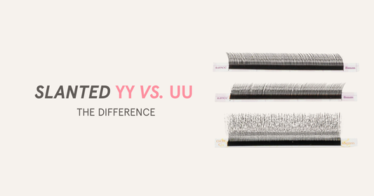 WHAT IS THE DIFFERENCE BETWEEN FOX SLANTED YY AND UU LASHES?
