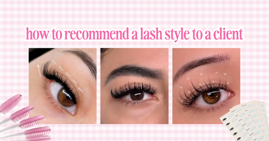 HOW TO RECOMMEND A LASH STYLE TO YOUR CLIENT