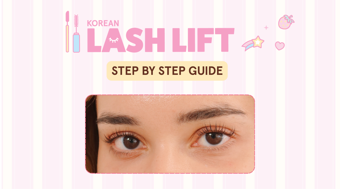 GUIDE TO USING KOREAN LASH LIFT KIT