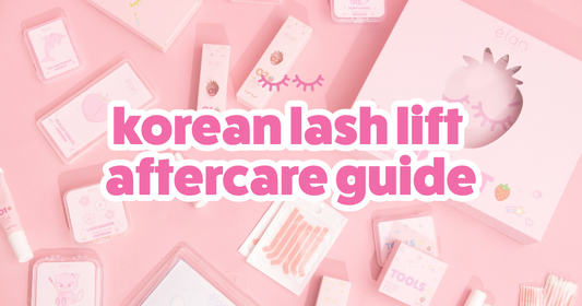 KOREAN LASH LIFT AFTERCARE GUIDE