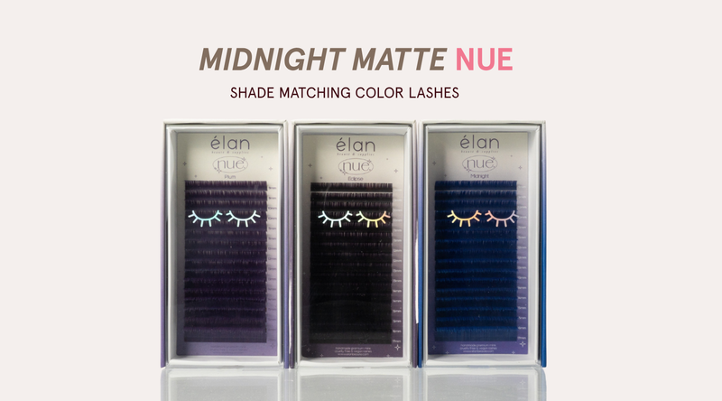 COLOR LASH SETS: USING NUE MIDNIGHT LASHES