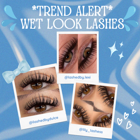 HOW TO DO A WET LASH SET