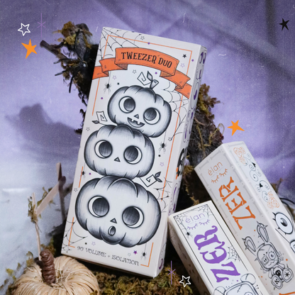 TRICK OR TREAT lash tweezer bundle