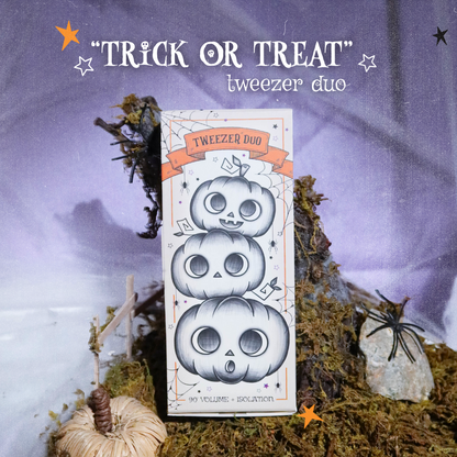 TRICK OR TREAT lash tweezer bundle