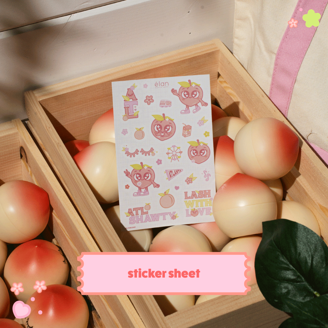 peachy gingham collection