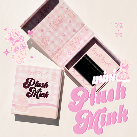 🎁 MINI TESTER TRAY- plush mink (PLUSH+FLUFF) 🐰 (100% off)