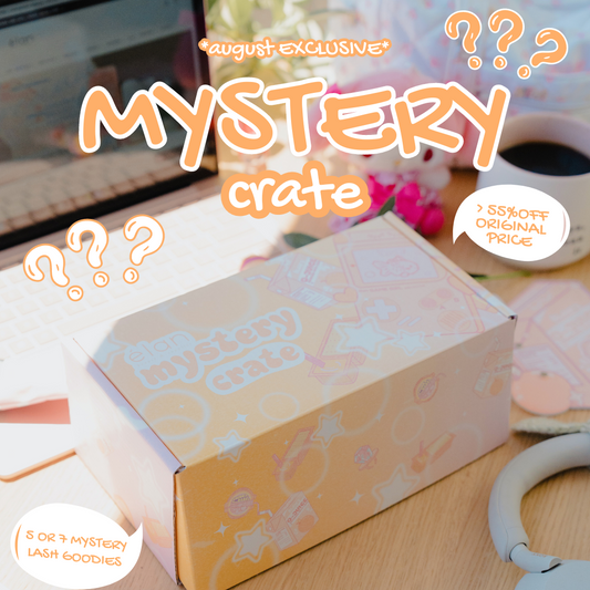 *AUGUST exclusive* MYSTERY crate (55%OFF original price)