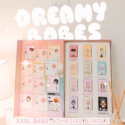 XXXL dreamy babe adhesive bundle ($479.99 VALUE)