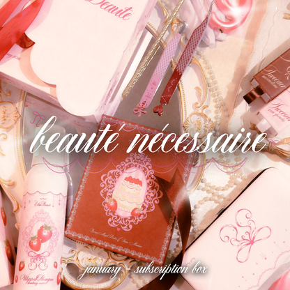 BEAUTÉ NÉCESSAIRE monthly subscription *JAN*