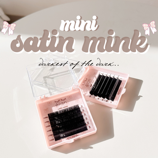 🎁 MINI TESTER TRAY- satin mink (DARKEST lashes) 🎀 (100% off)