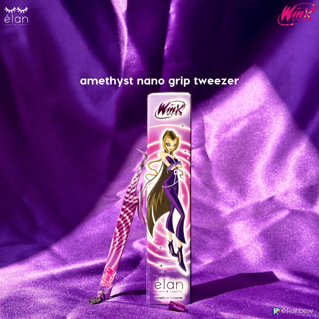 WINX DARCY's Wicked Precision Amethyst NanoGrip Tweezer