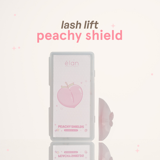 peachy - flat shield (3 pairs)