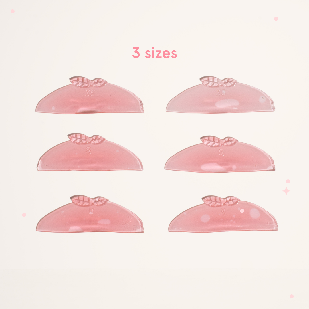 peachy - flat shield (3 pairs)