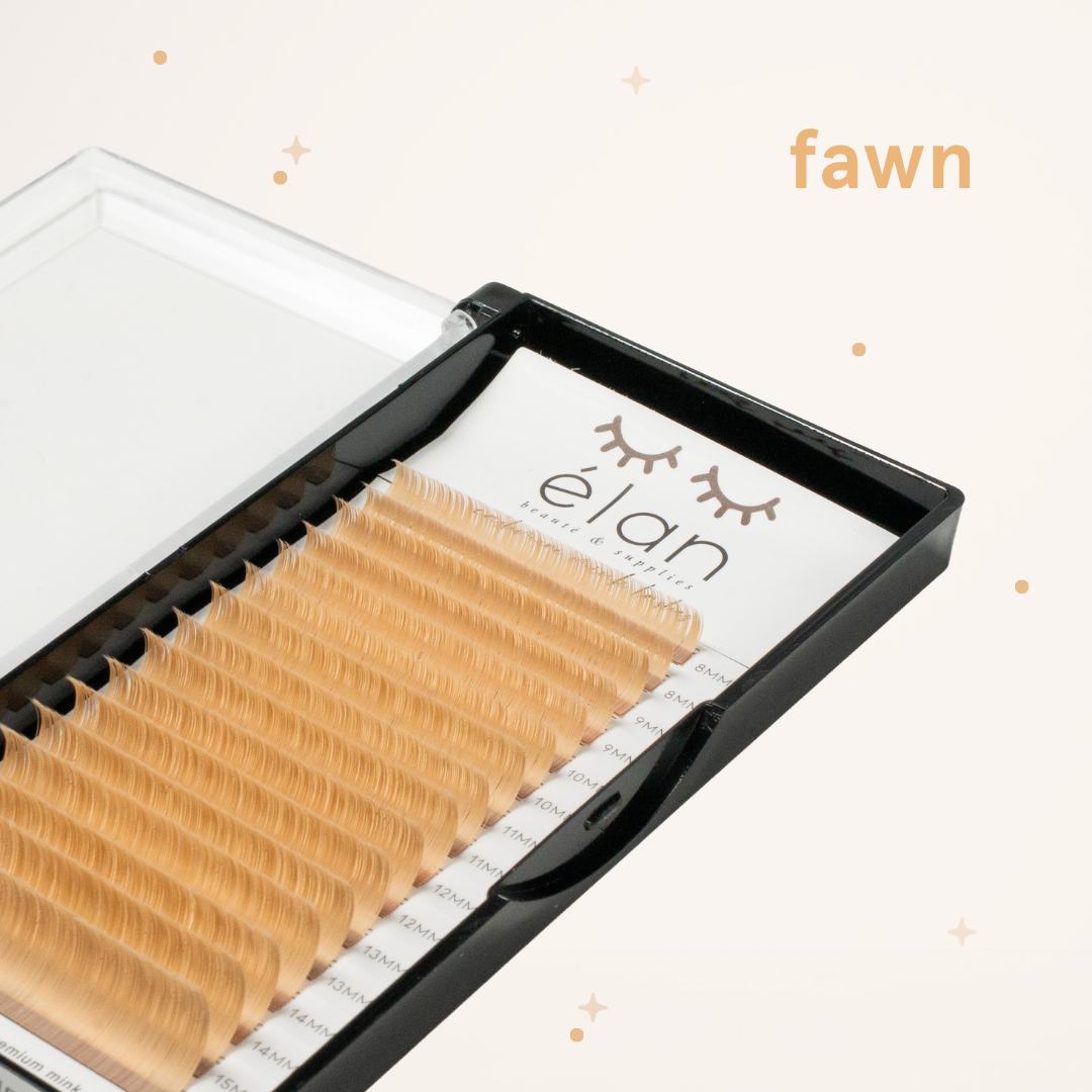 true tone neutral color lashes