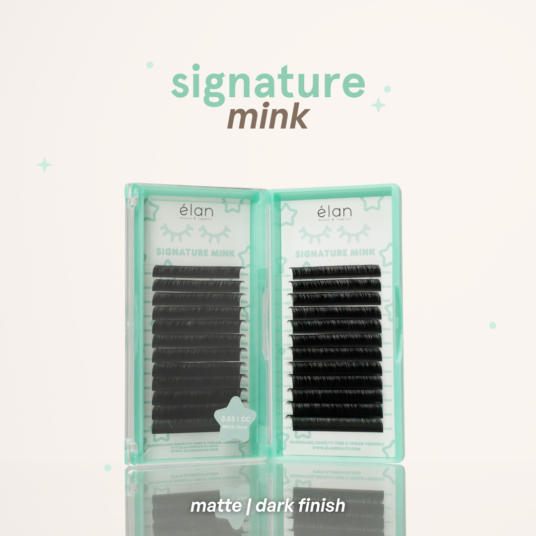 signature mink matte lashes