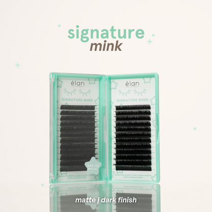 signature mink matte lashes