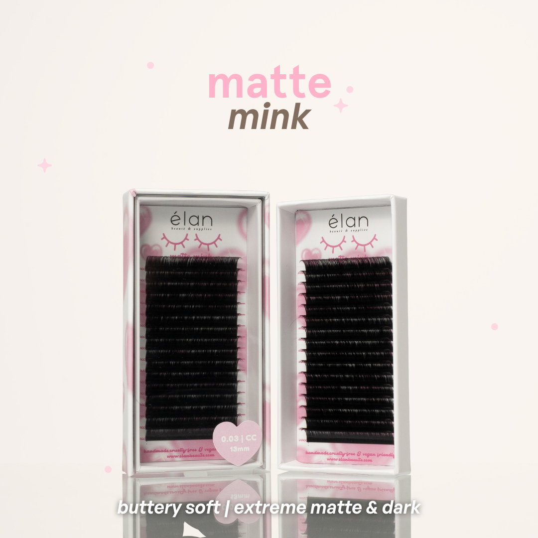 0.07 MATTE MINK lash tray 💞