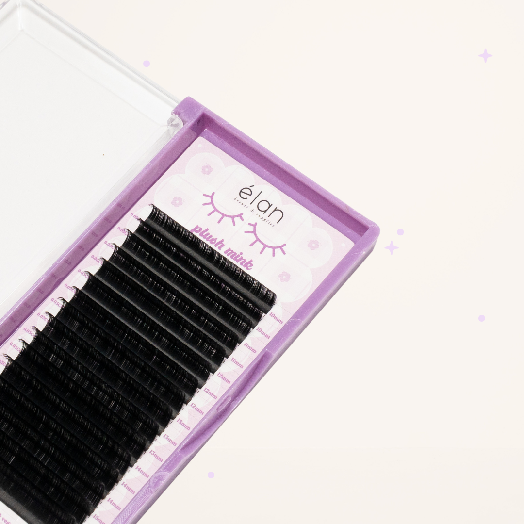 0.05 PLUSH MINK lash trays (PLUSH +FLUFF) 🐰