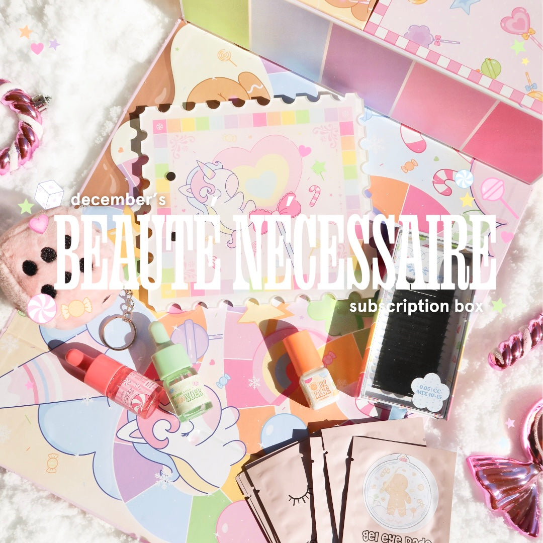 BEAUTÉ NÉCESSAIRE monthly subscription box *DECEMBER*