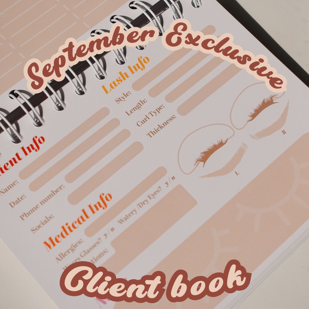 *SEPTEMBER exclusive* choco CLIENT BOOK