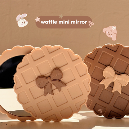 rumi waffle mini pocket mirror