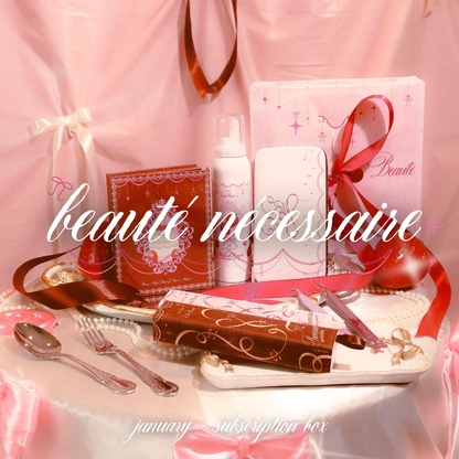 BEAUTÉ NÉCESSAIRE monthly subscription *JAN*