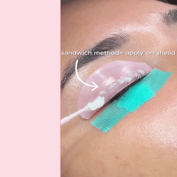 korean lash lift step 1 — lift lotion