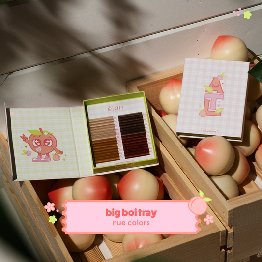 peachy gingham collection