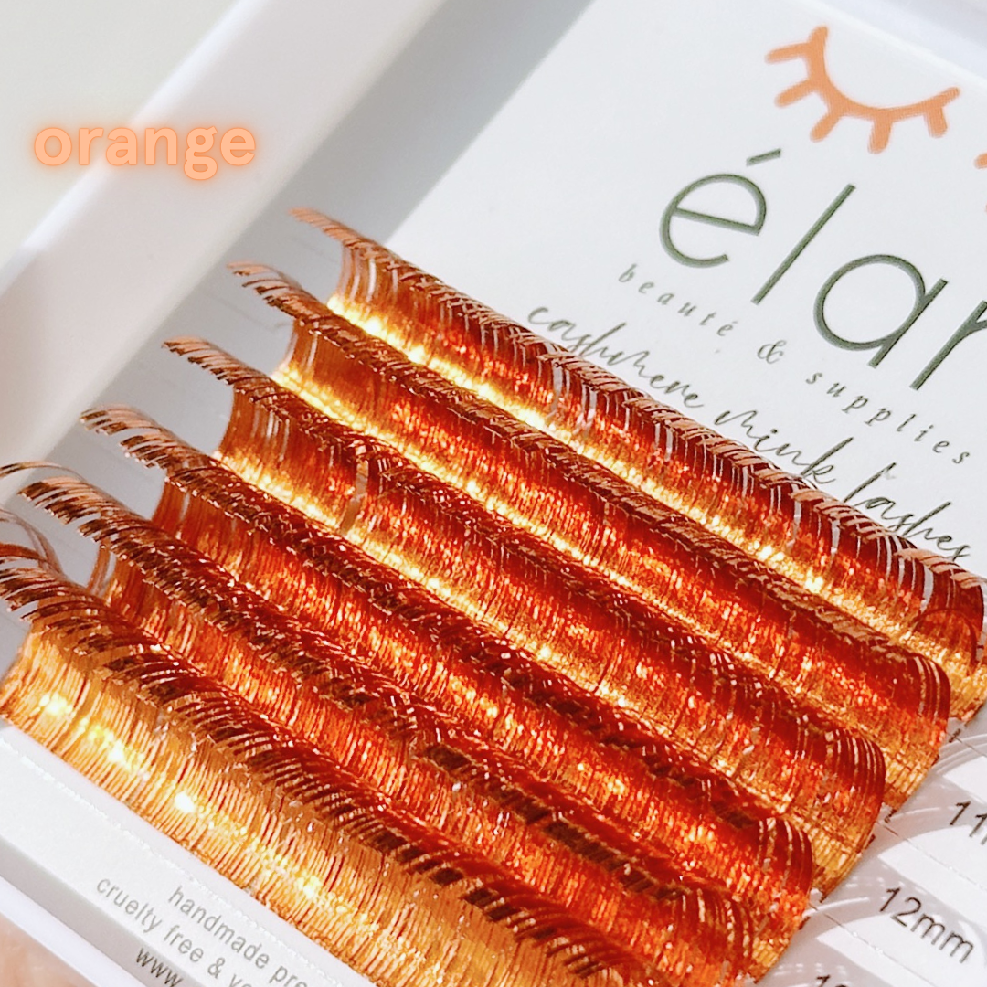 mini holo tinsel lashes