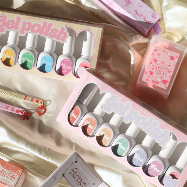 Set of elan beaute gel polish collections