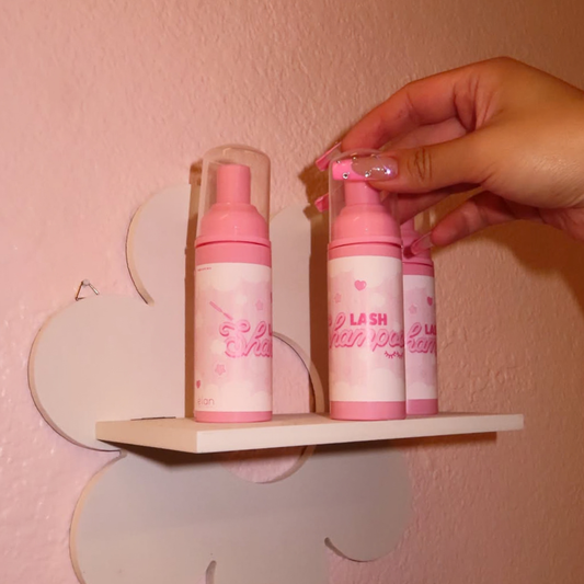 lash shampoo labels