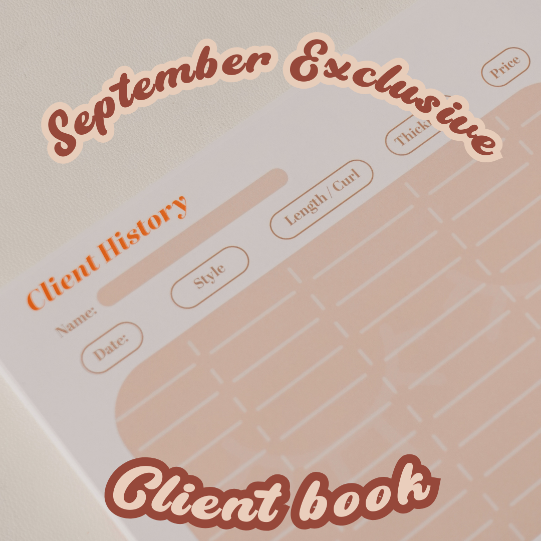 *SEPTEMBER exclusive* choco CLIENT BOOK