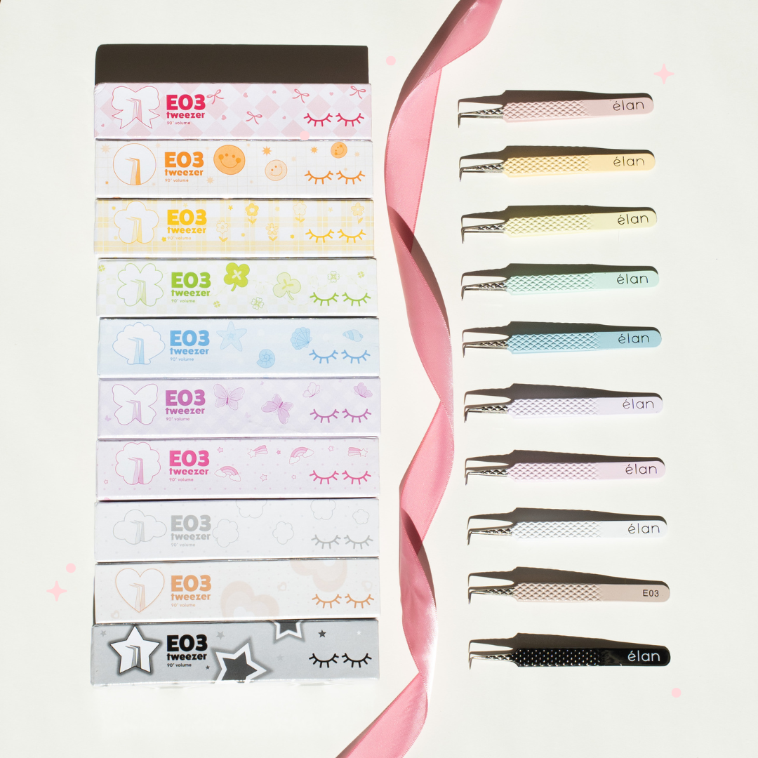 90 degree volume tweezers