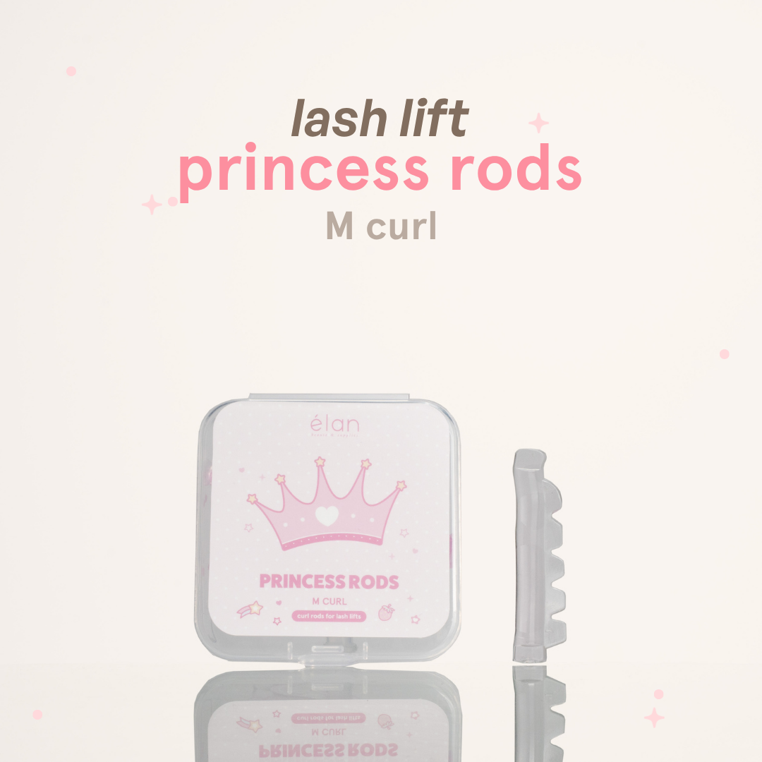 princess - M curl lash lift rods
