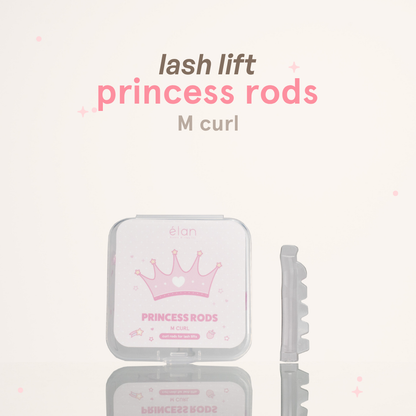 princess - M curl lash lift rods
