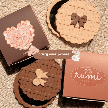 rumi waffle mini pocket mirror