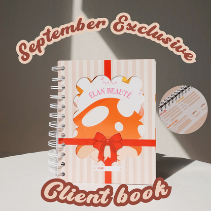 *SEPTEMBER exclusive* choco CLIENT BOOK