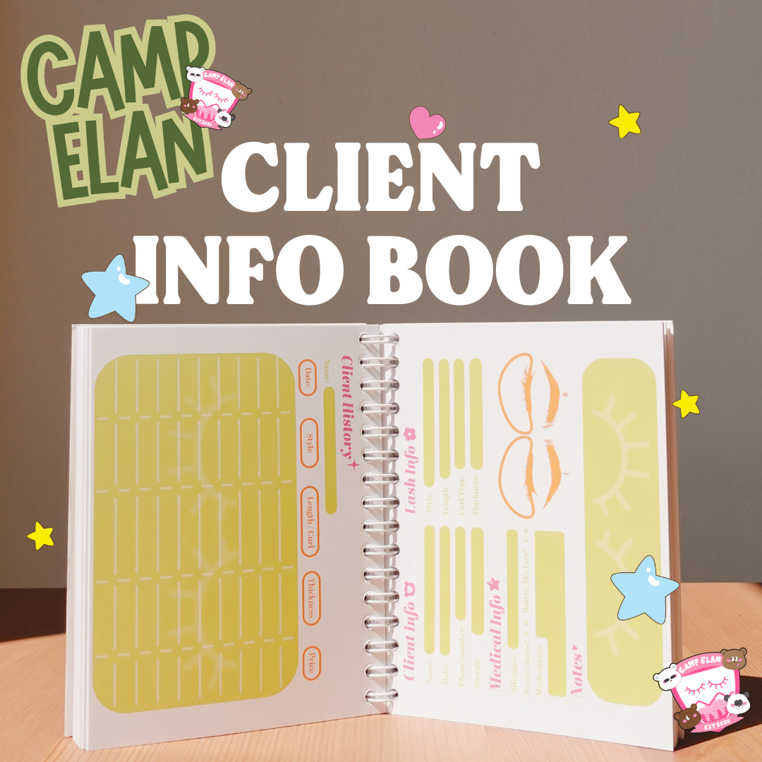 *CAMP ELAN* client info book