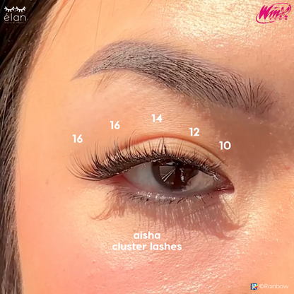 WINX AISHA’s Aqua Wave Cluster Lashes