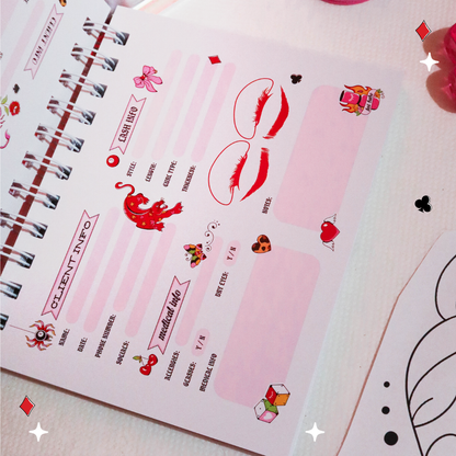 *limited edition*  Booked & Tatted Client Book