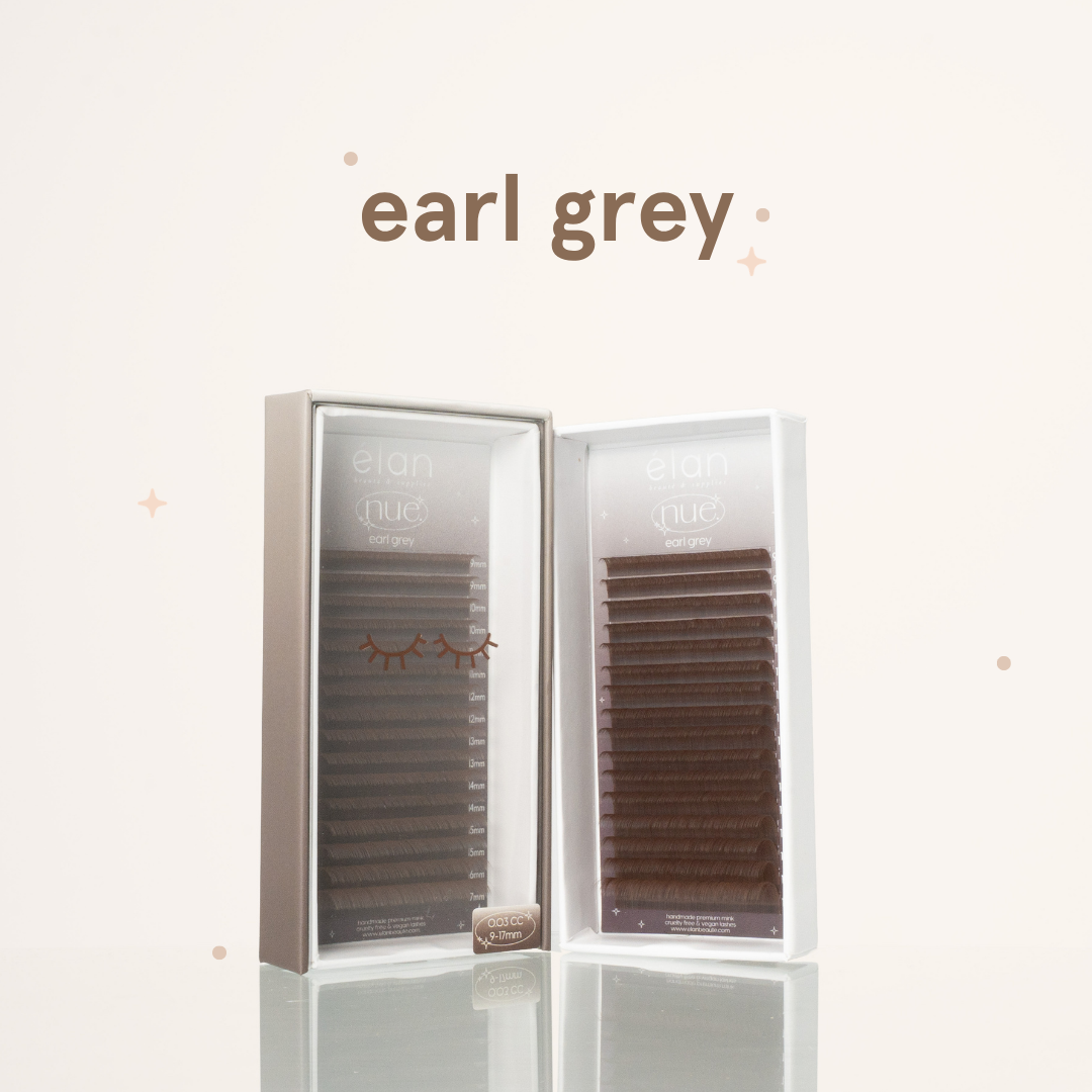 NUE shade-matching color lashes