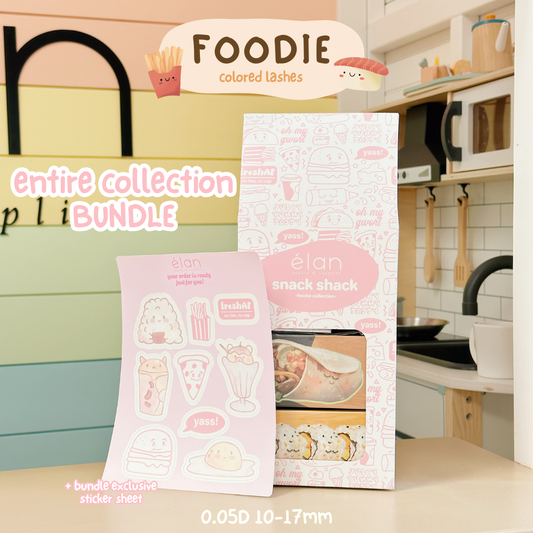 FOODIE collection COLOR SPIKES + lashes